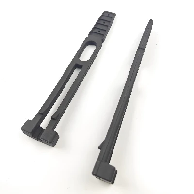 Molded Rubber T-Handle Latch Dual Fork Locking End Molded Rubber T-Handle Latch Dual Fork Locking End